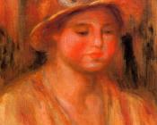 皮埃尔奥古斯特雷诺阿 - Portrait of a Woman